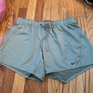 Grey Nike dry fit shorts